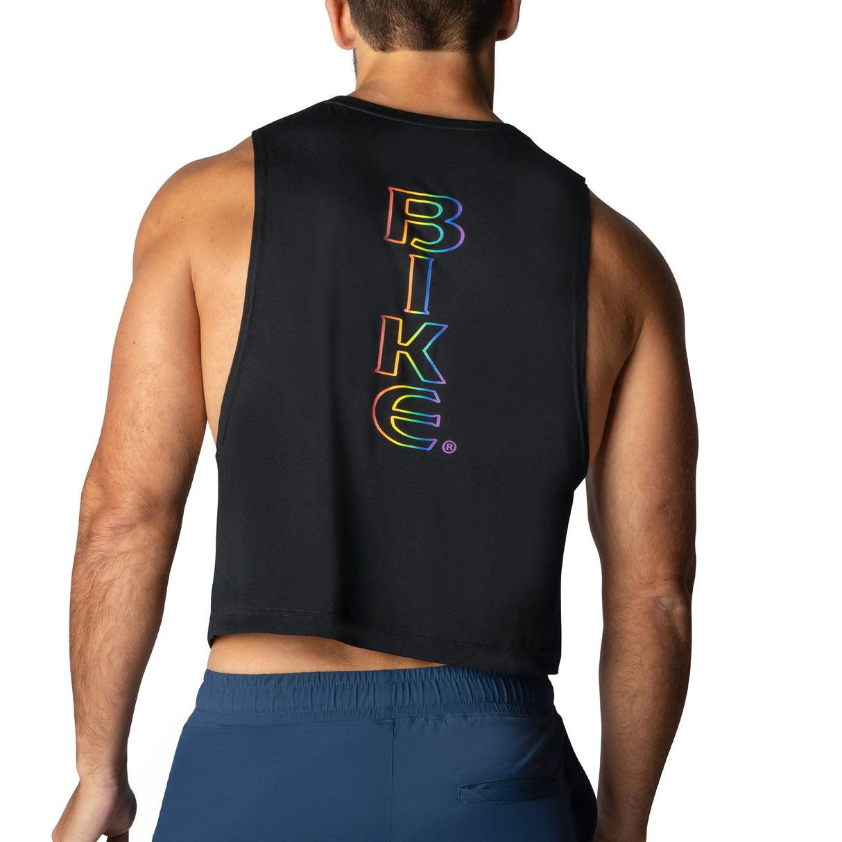 BIKE Crop Pride Tank Black