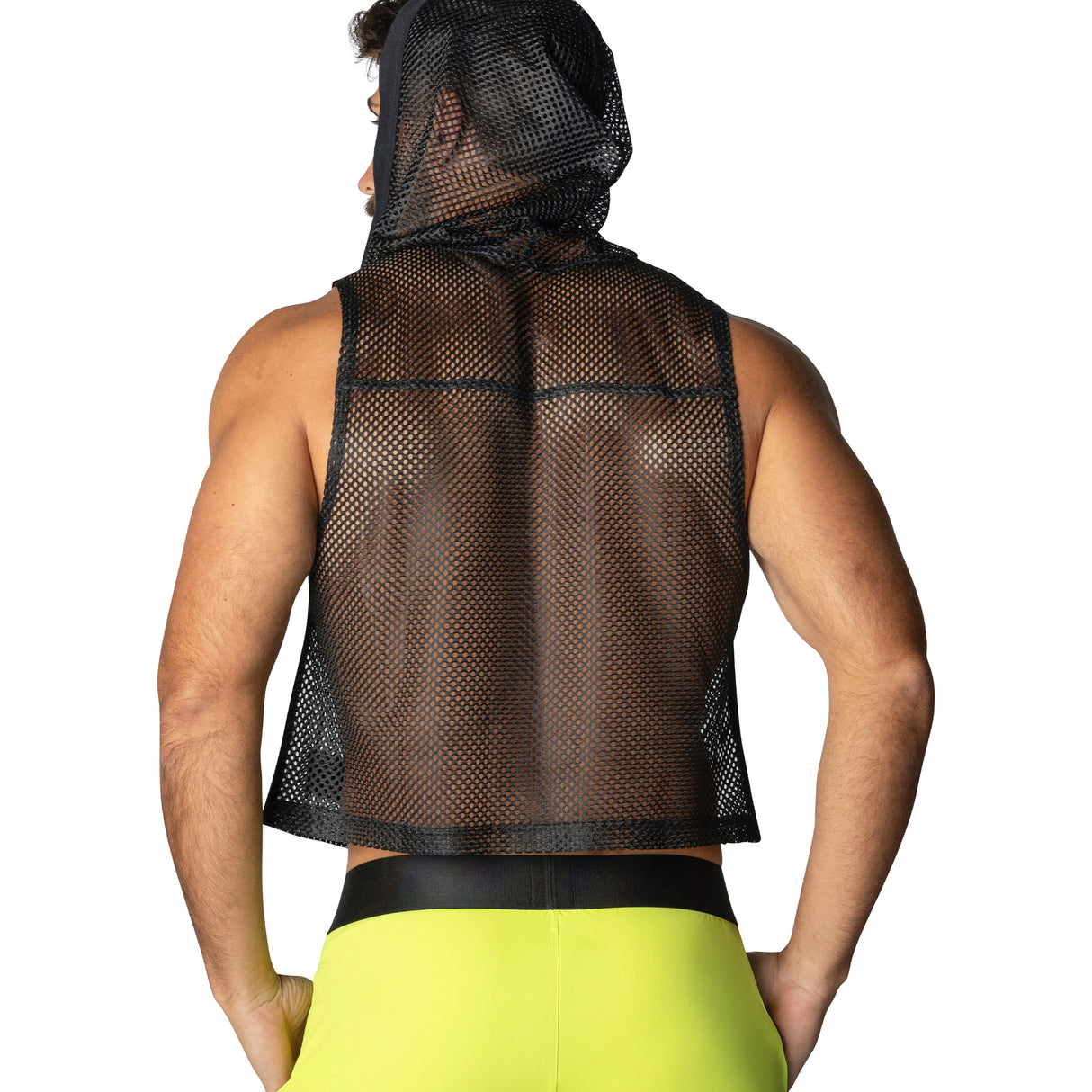 BIKE Hooded Sleeveless Practice Jersey Black