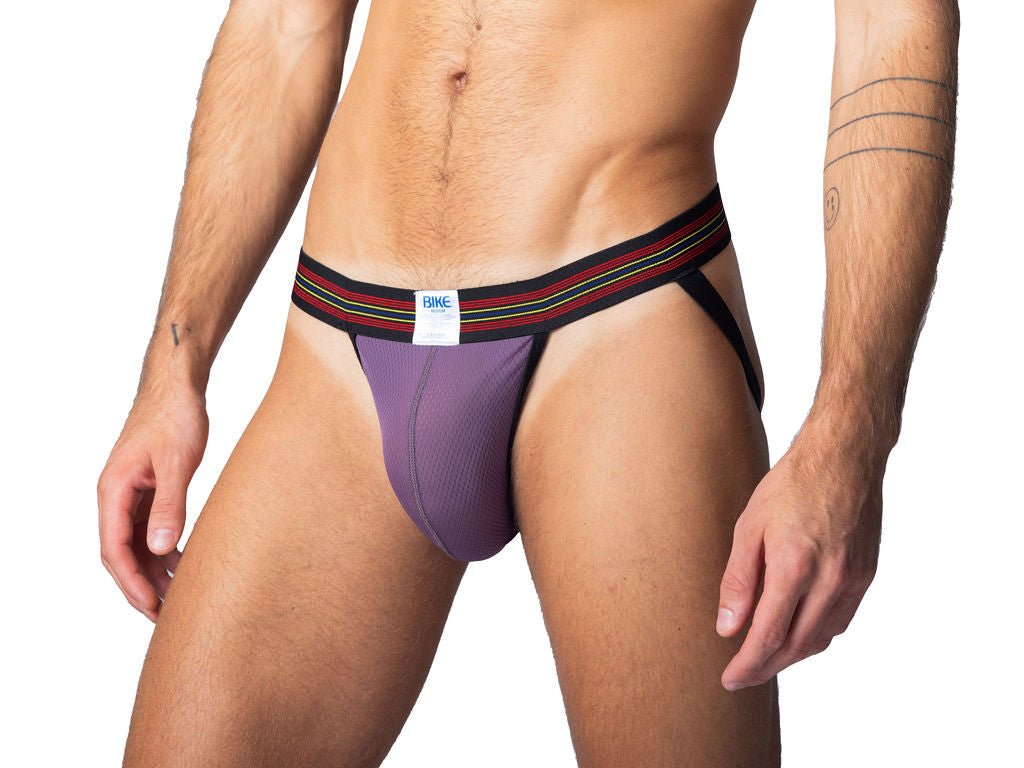 BIKE Mesh Jockstrap Purple Haze