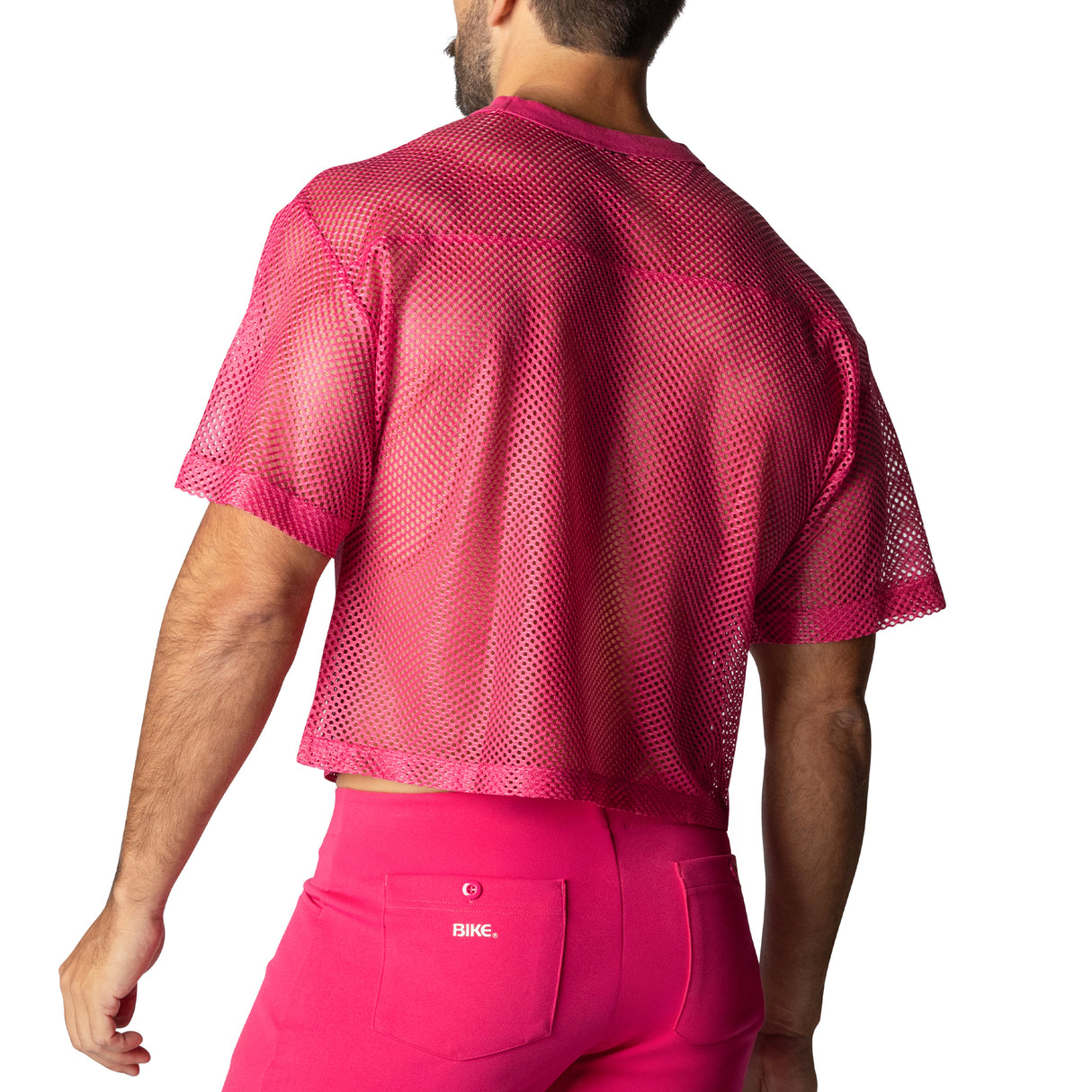 BIKE Short Sleeve Practice Jersey Hot Pink