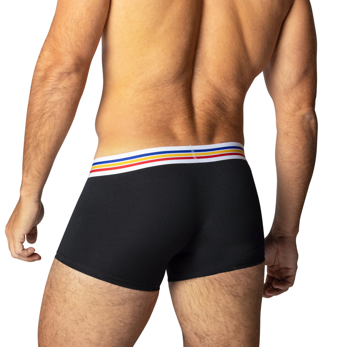 BIKE Stretch Cotton Boxer Black