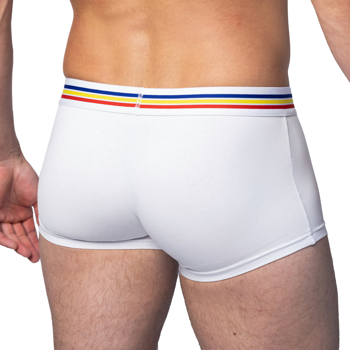 BIKE Stretch Cotton Boxer White