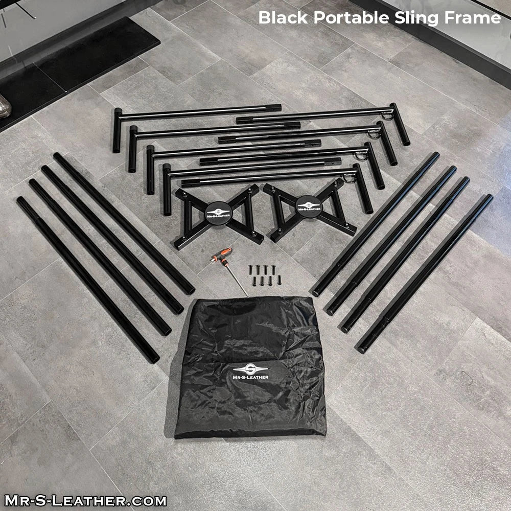 Mr S Leather Heavy Duty Portable Sling Frame Set