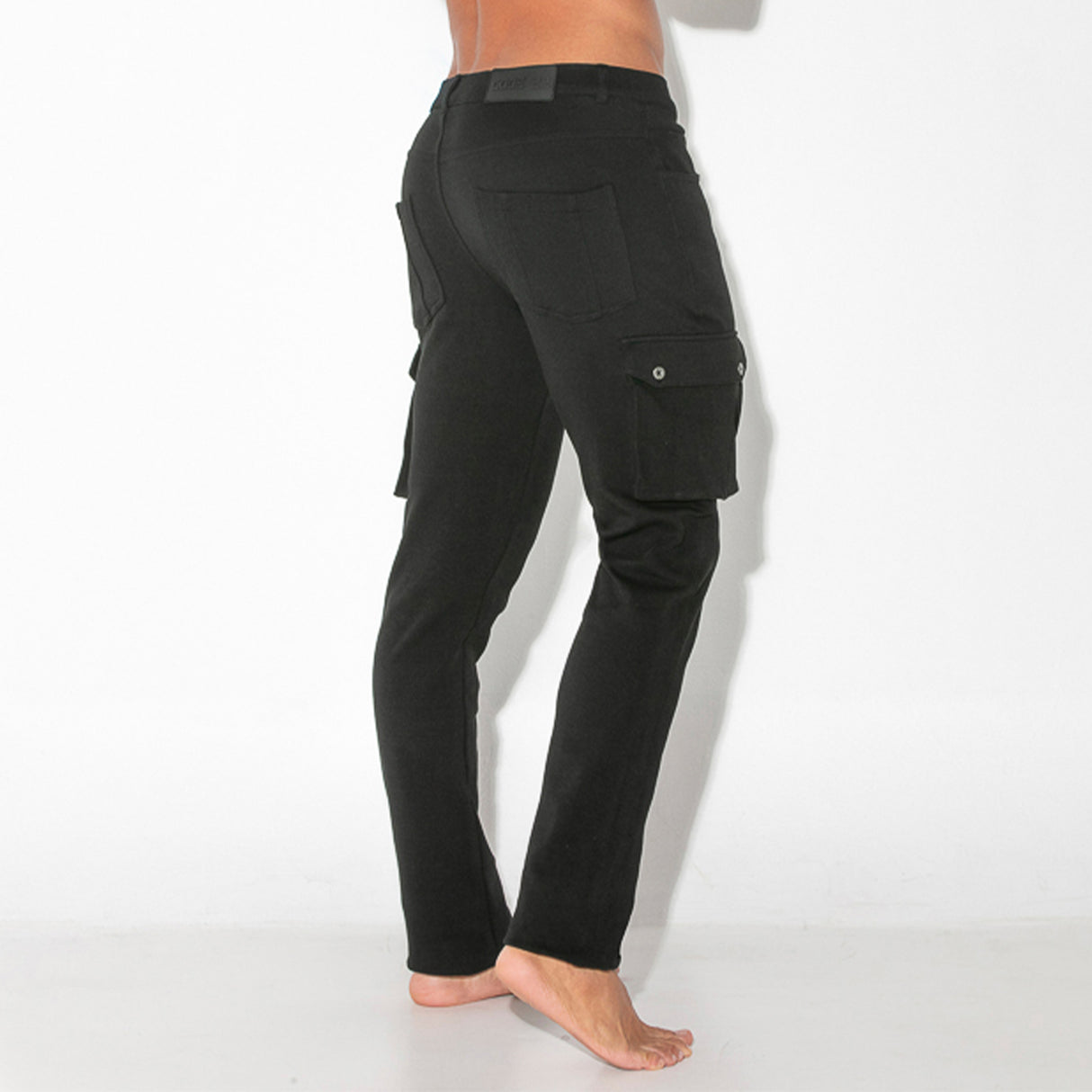 Code 22 Cargo Zip Pant Black