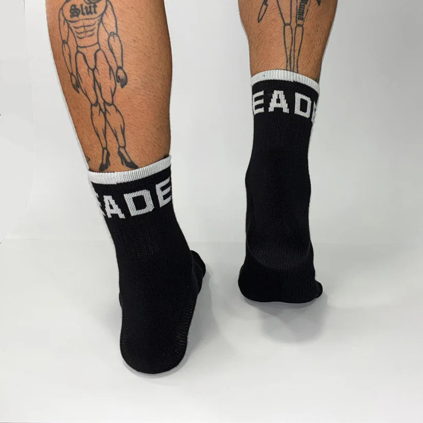 Leader Ankle Socks Black