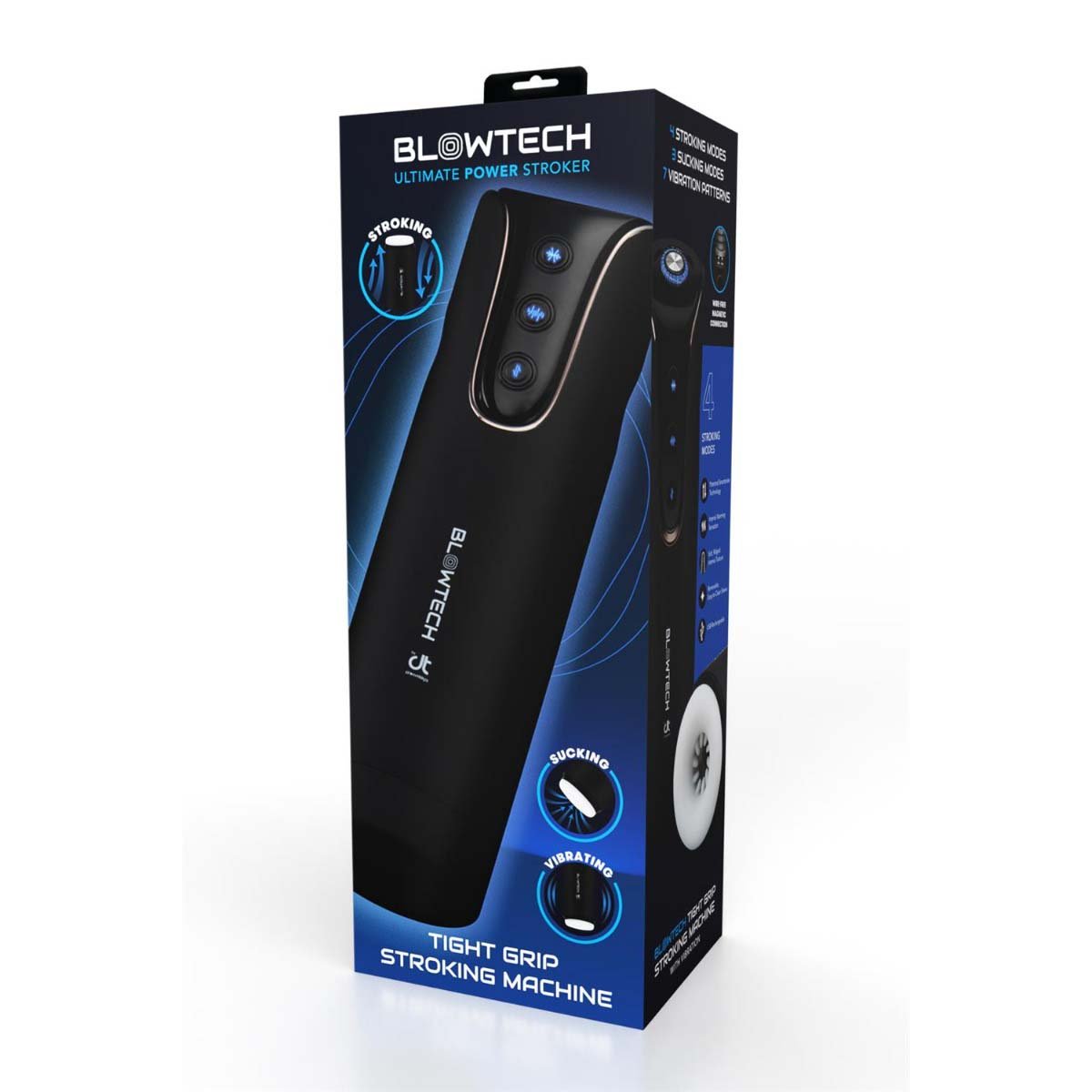 Blowtech Tight Grip Stroking Machine Masturbator - FETCH