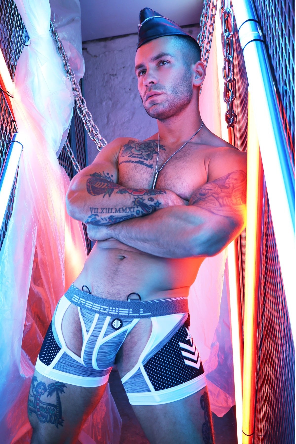 Breedwell Cockpit Chap Jock Heather Grey - FETCH