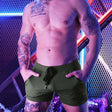 Breedwell Cruiser Shorts Army Green