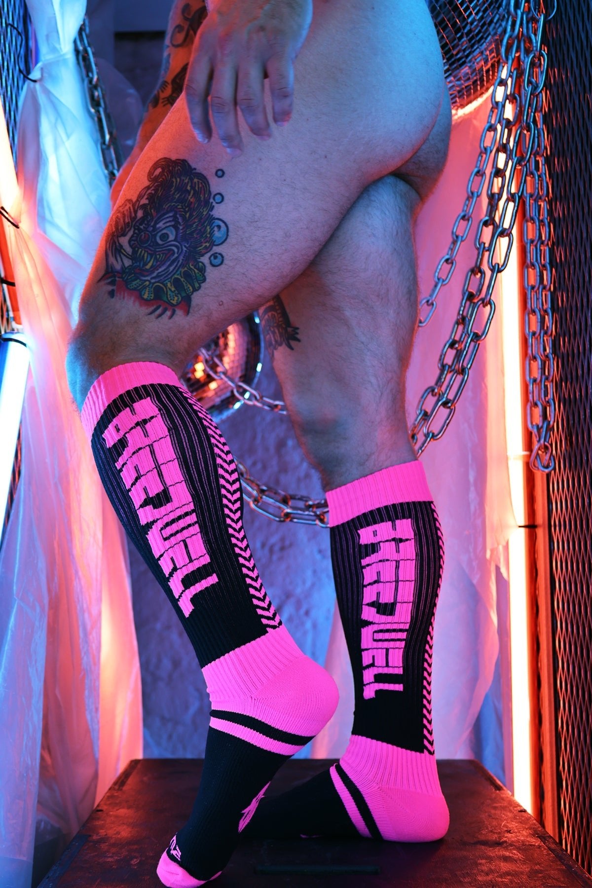 Breedwell Eternity Socks Neon Pink - FETCH