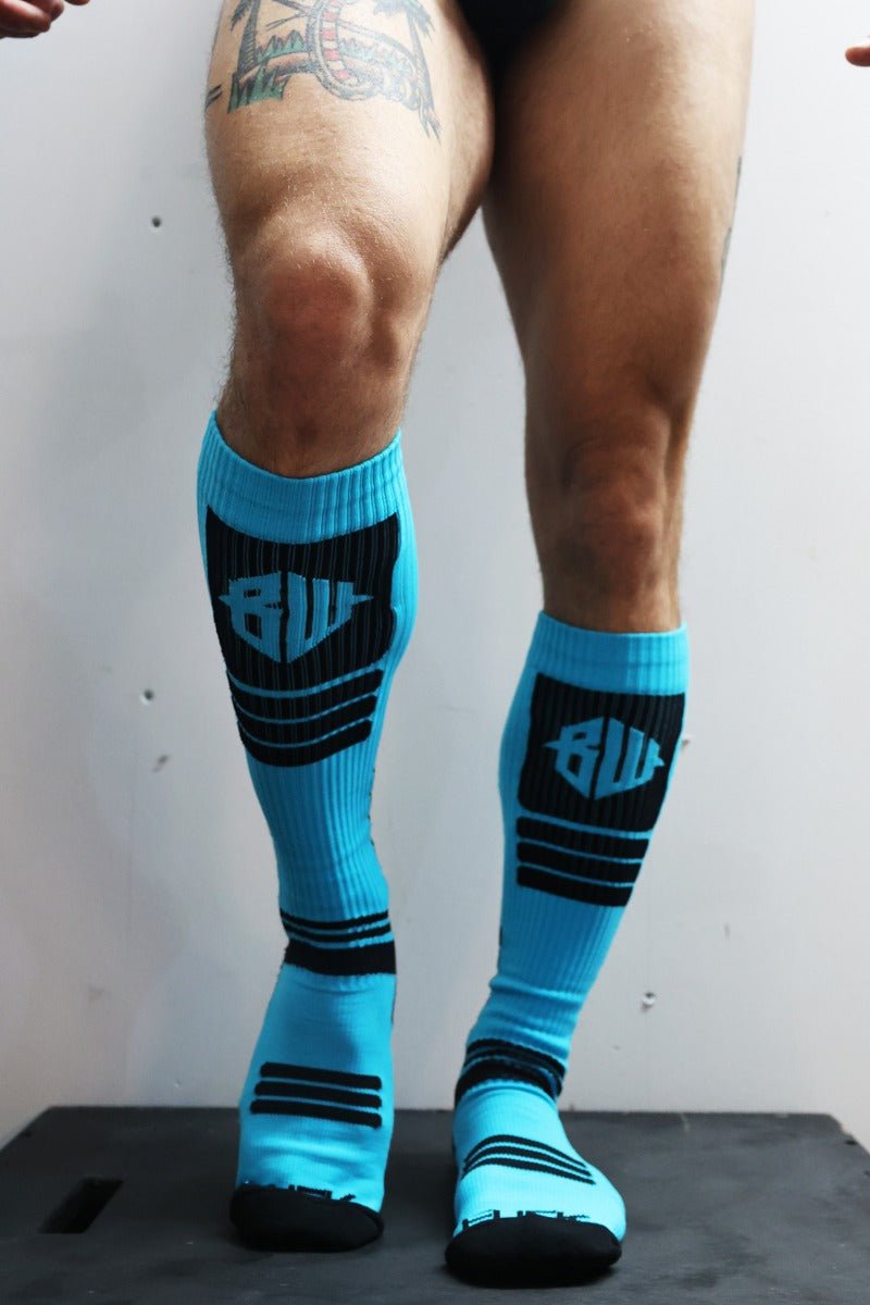 Breedwell Hypnotix Socks Aqua Blue