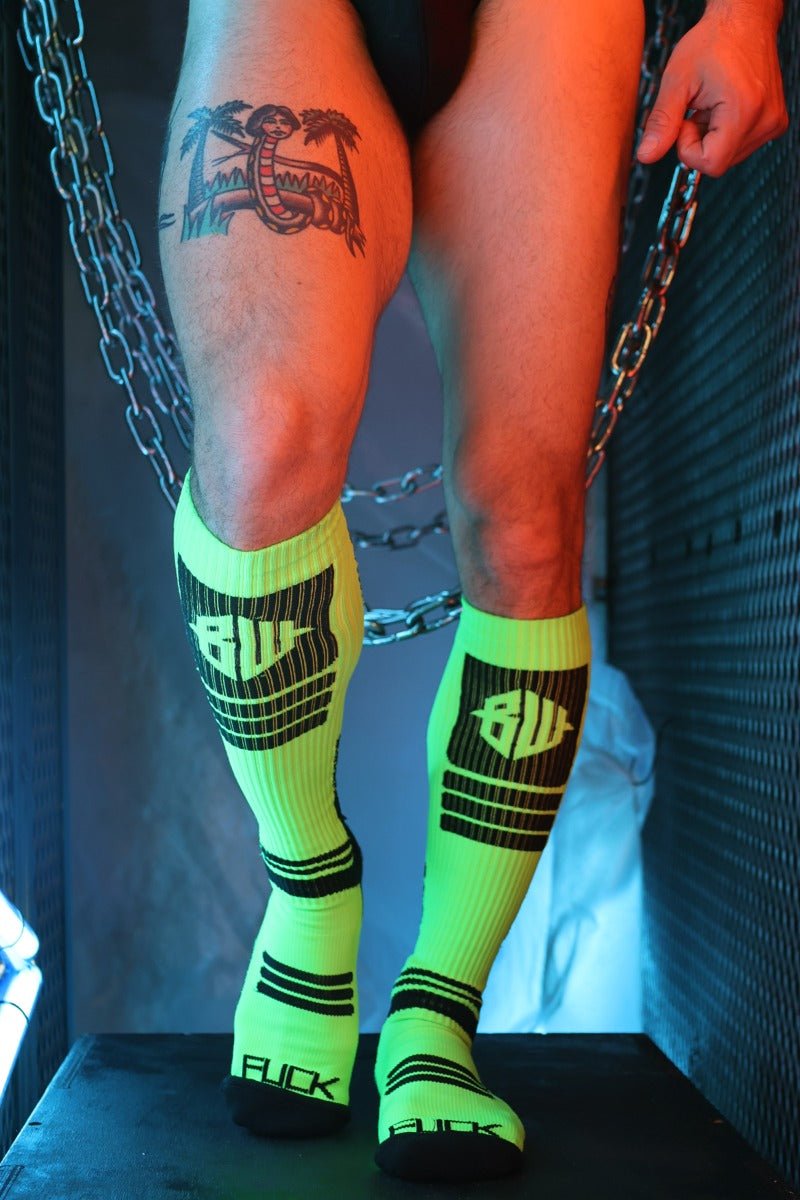 Breedwell Hypnotix Socks Neon Green