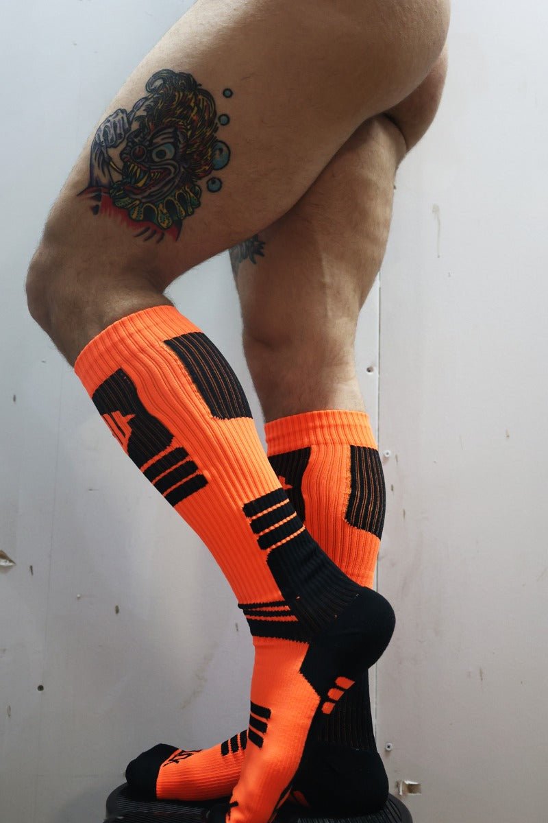 Breedwell Hypnotix Socks Neon Orange
