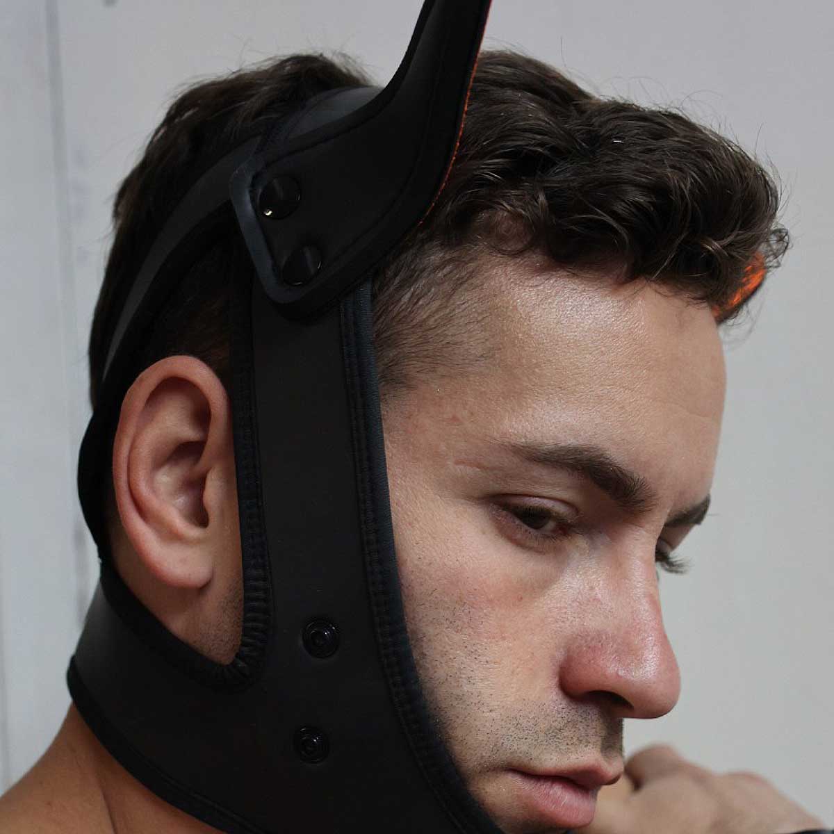 Breedwell Poundtown Pup Mask 2.0 Neon Orange