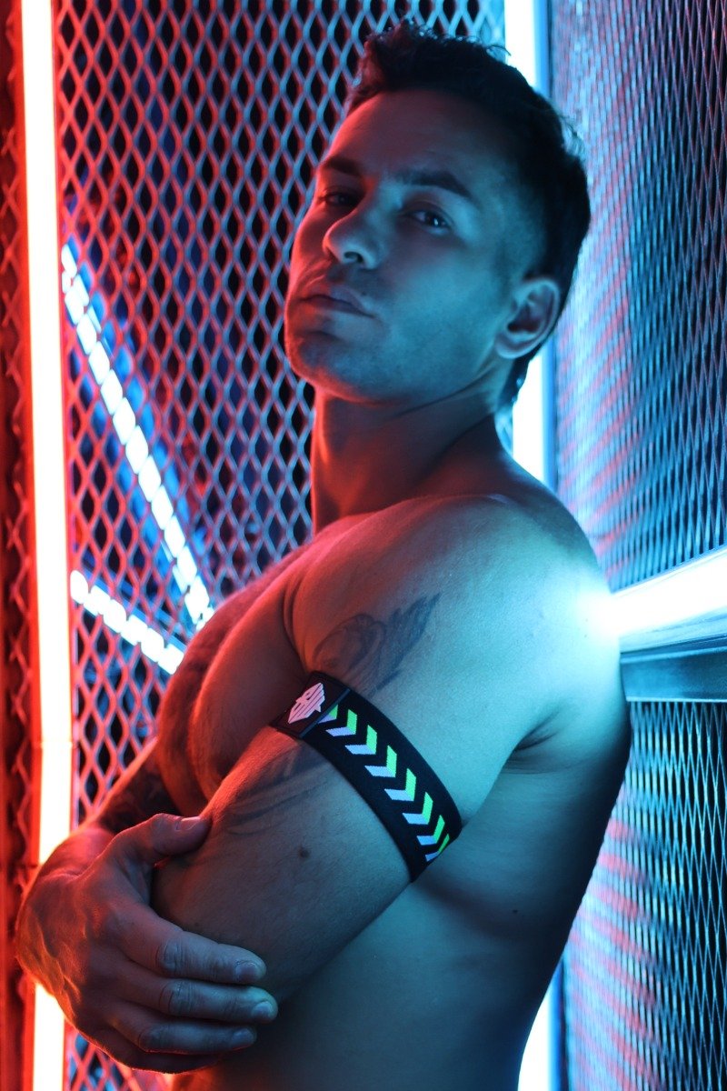 Breedwell Transistor Armbands Neon Green