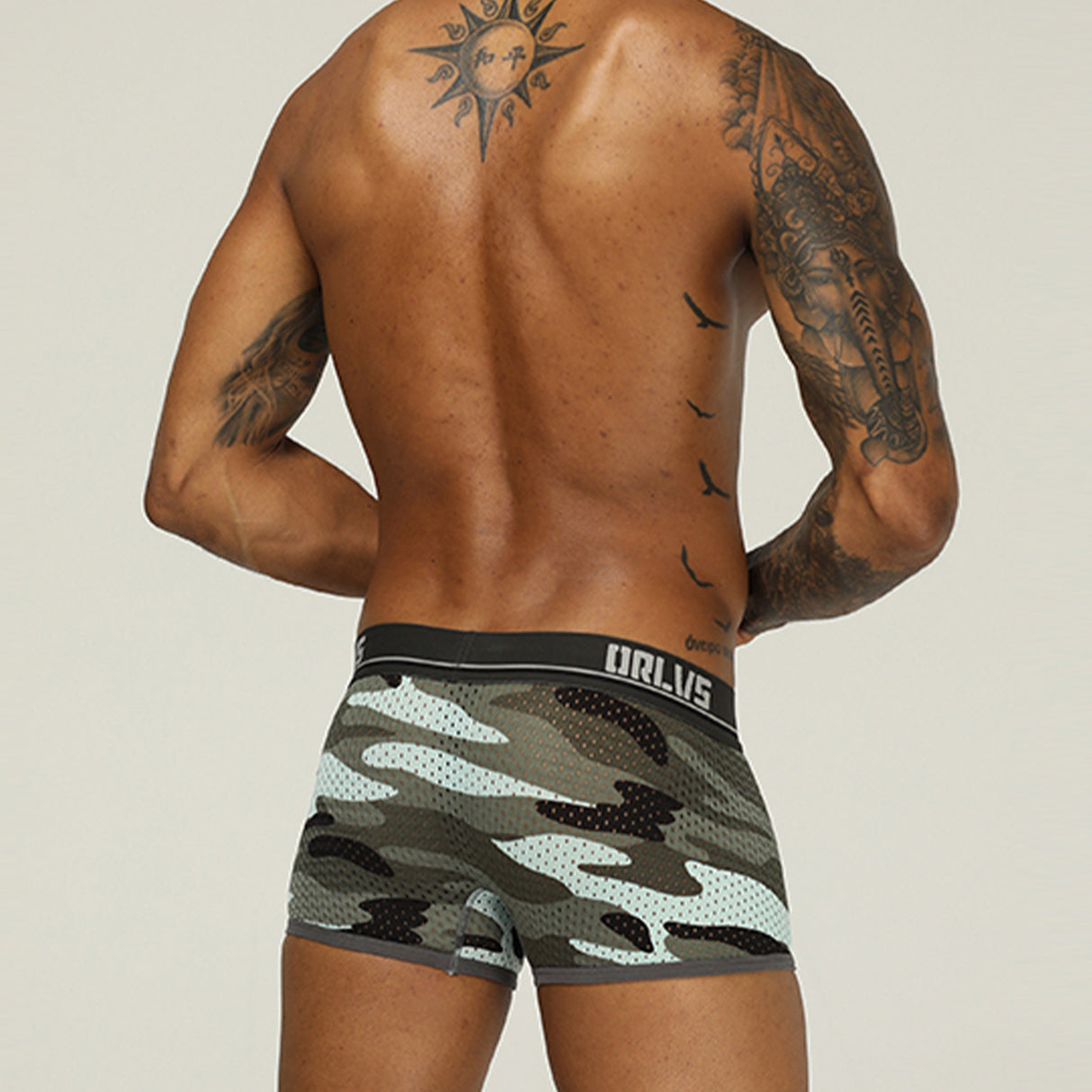 Orlus Denver Trunk Camo Grey