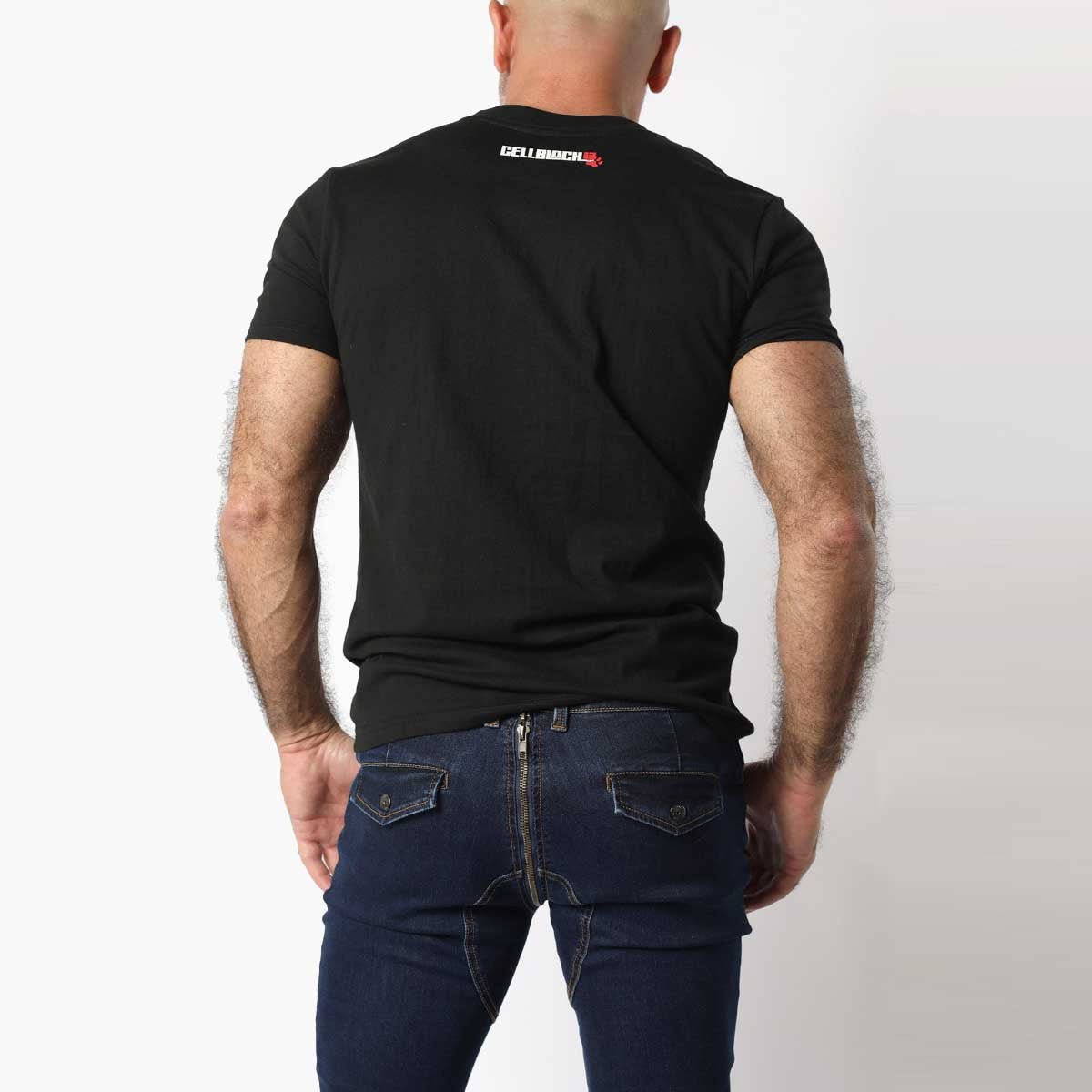 Cellblock 13 Pup Tron T Shirt Grey