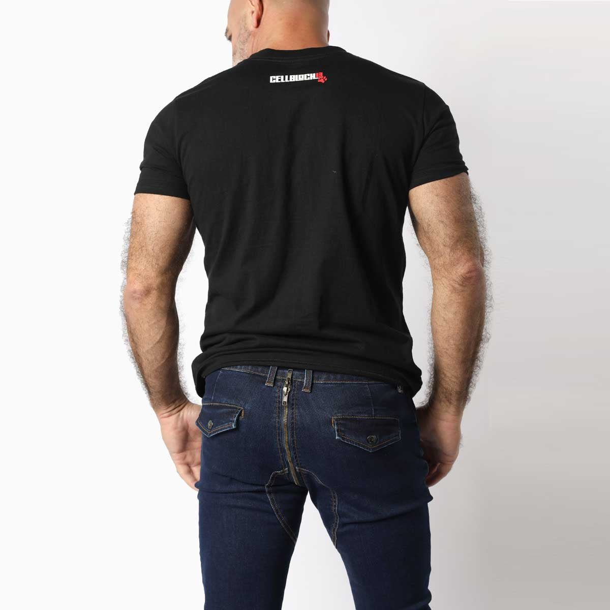 Cellblock 13 Pup Tron T Shirt Red