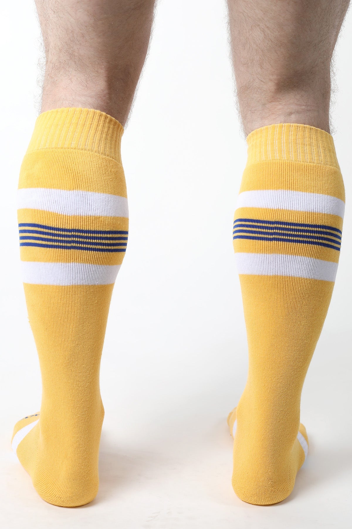 Cellblock 13 Tight End Knee High Socks Yellow - FETCH