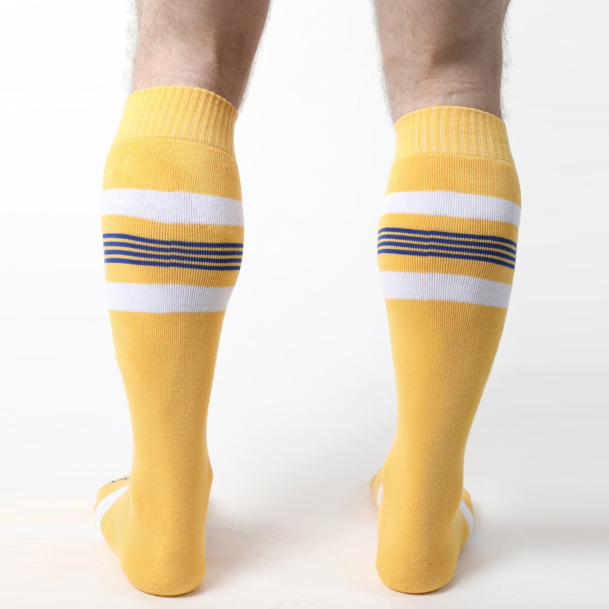 Cellblock 13 Tight End Knee High Socks Yellow - FETCH