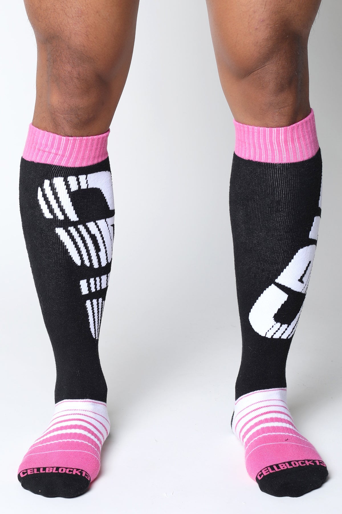 Cellblock 13 Velocity 2.0 Knee High Sock Pink - FETCH