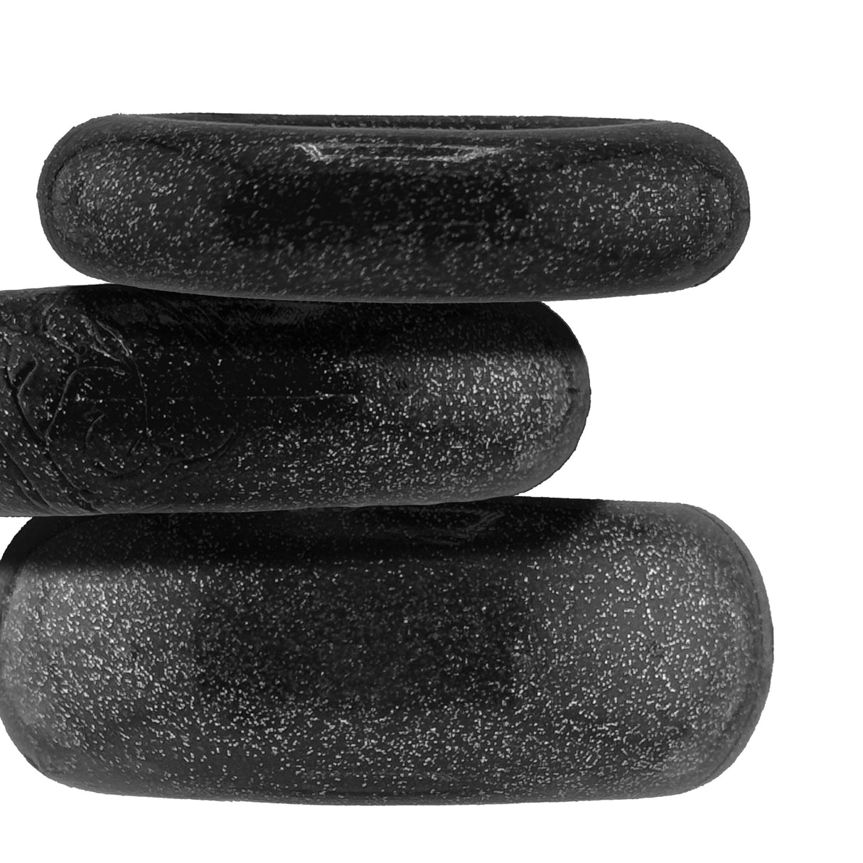 Oxballs Cockpack Cock Rings 3 Pack Black Mica