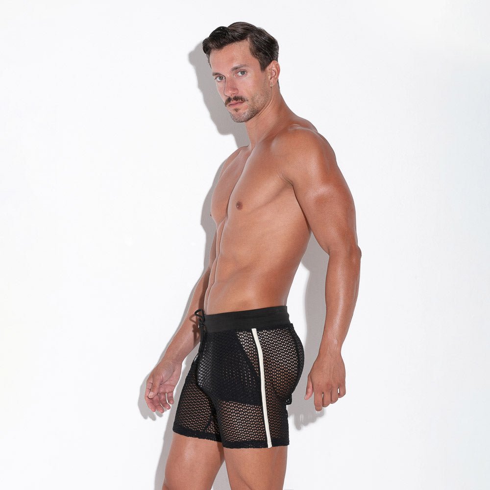Code 22 Openwork Short Black - FETCH