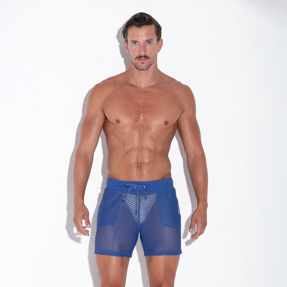 Code 22 Openwork Short Steel Blue - FETCH