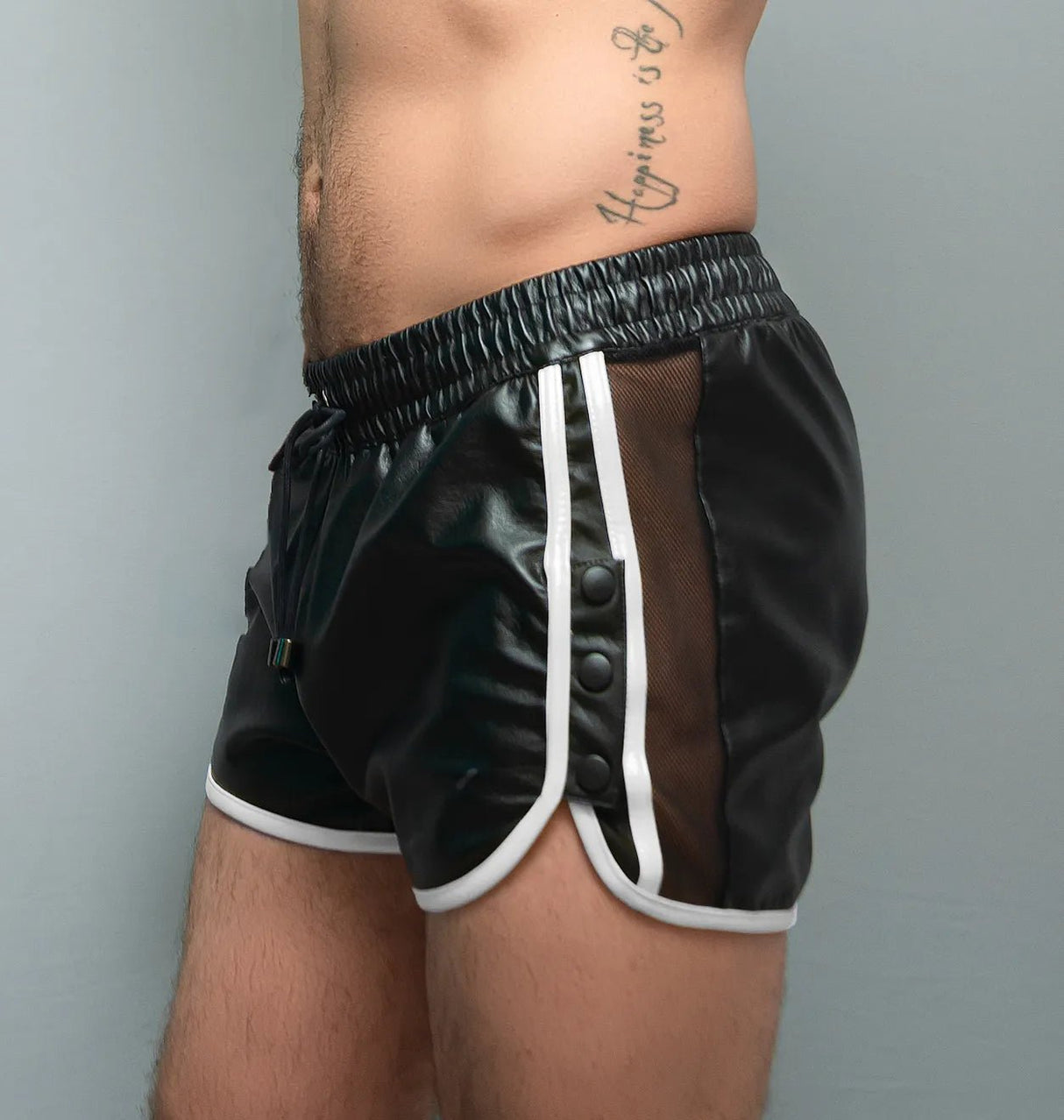 Dale Mas Biker + Extreme Short Black White - FETCH