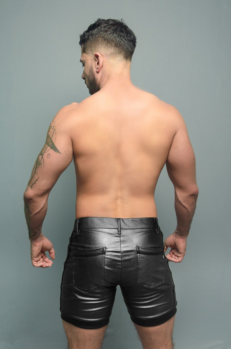 Dale Mas Biker + Five Pocket Shorts Black
