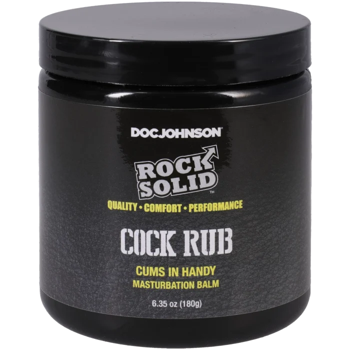 Doc Johnson Rock Solid Cock Rub Masturbation Balm