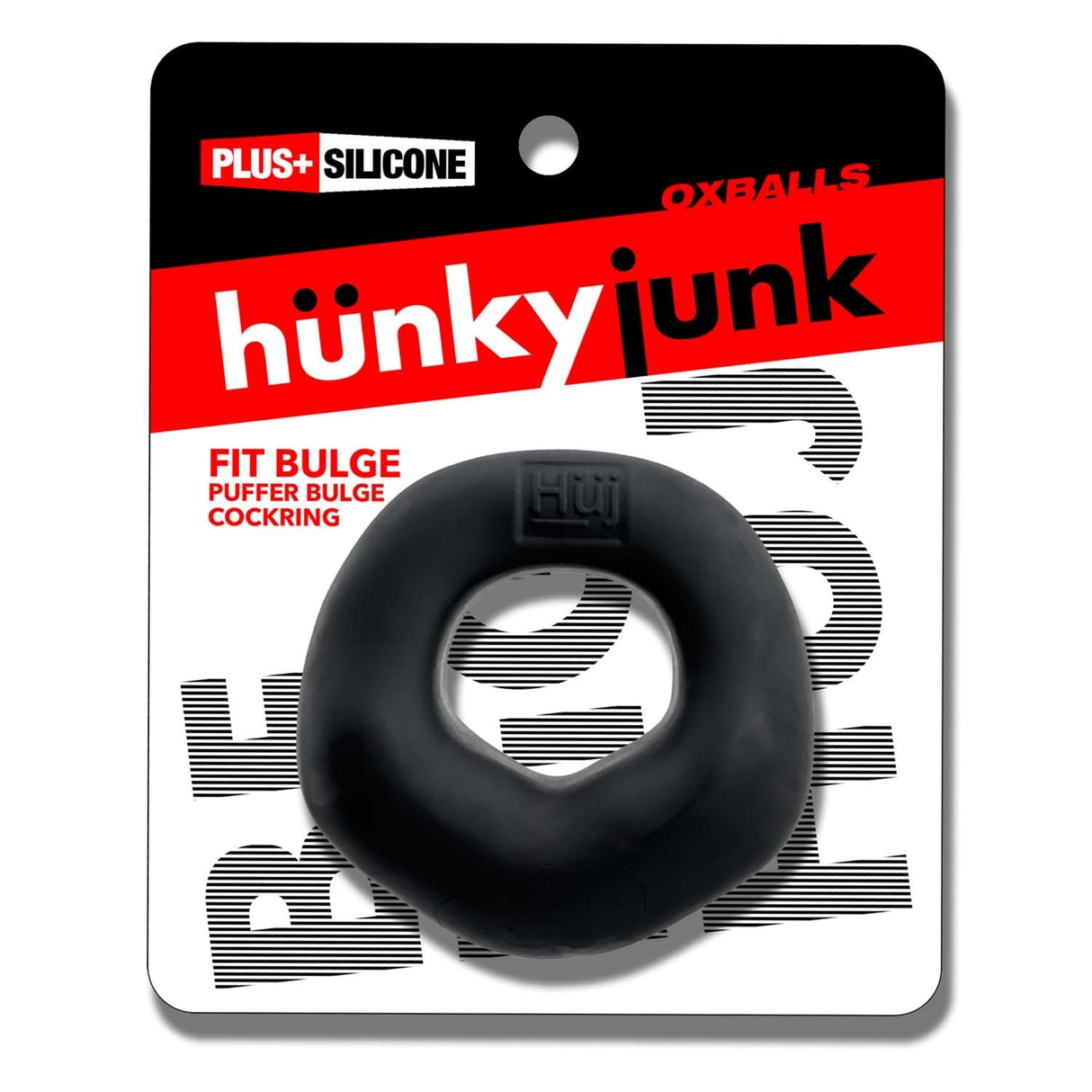 Hunkyjunk Fit Bulge Cockring Black Fog
