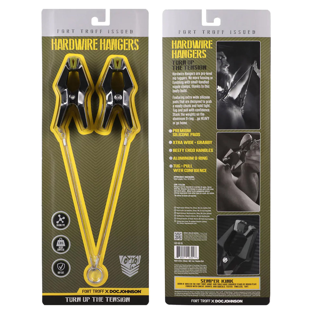 Fort Troff Hardwire Hangers Nipple Clamps