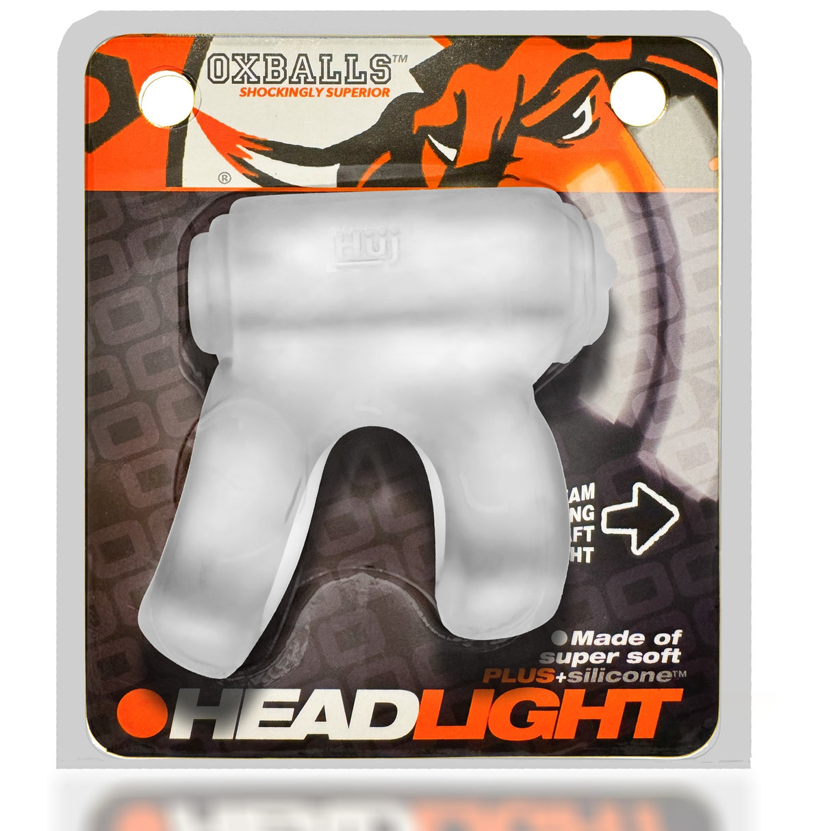 Oxballs Headlight LED Shaft Holder Clear Ice