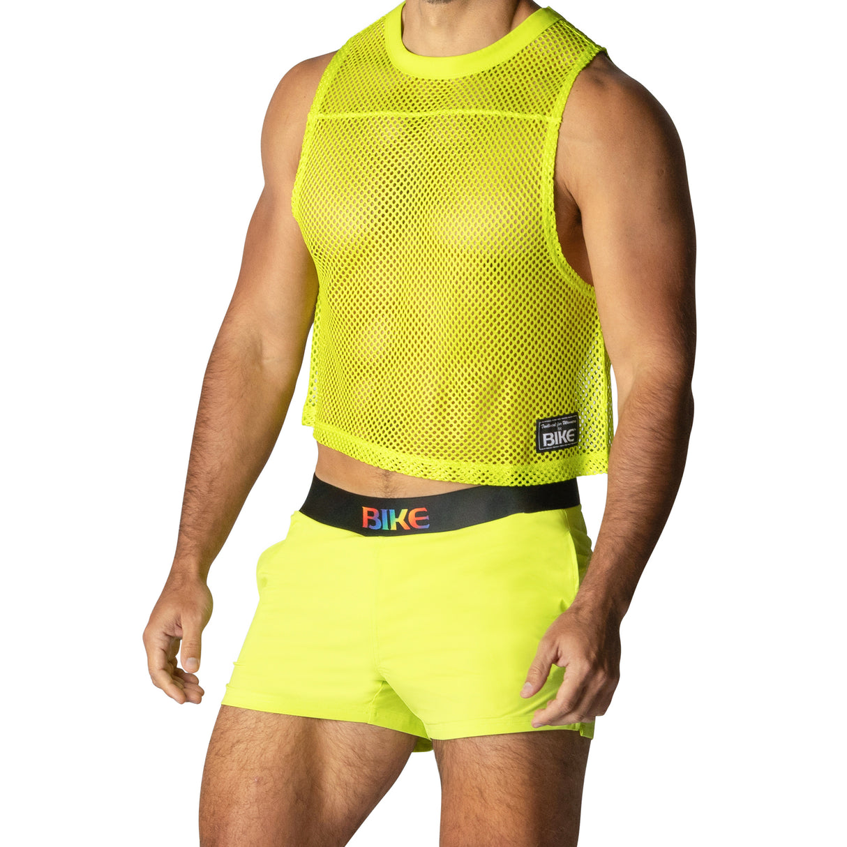 BIKE Jock Short Acid Lime