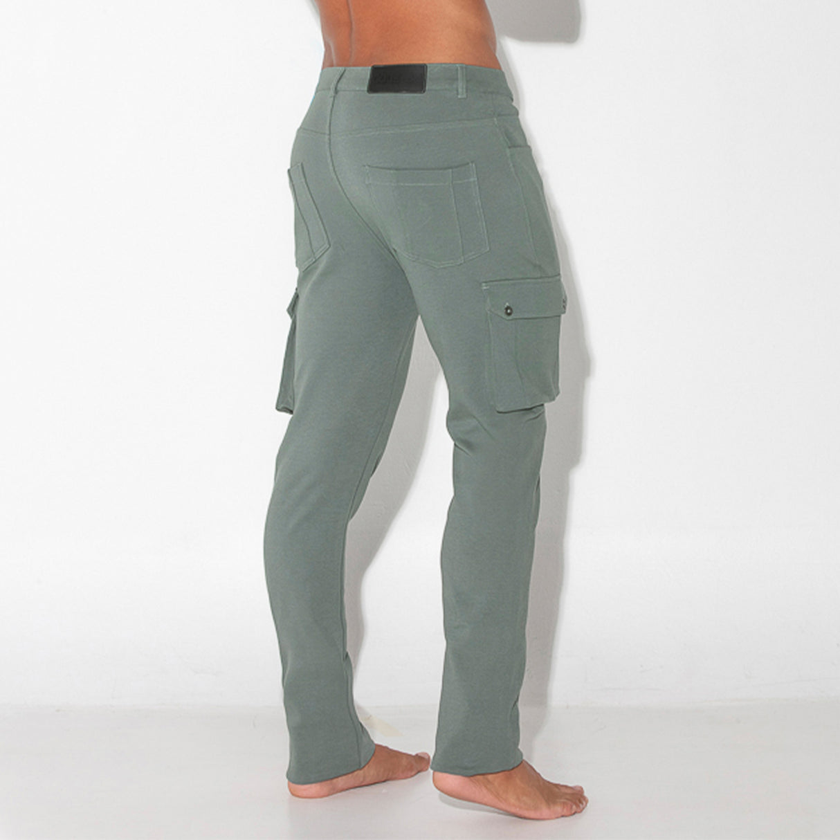Code 22 Cargo Zip Pant Khaki