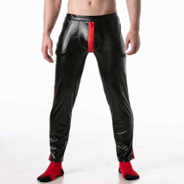 Leader Brut Zipper Pants Red