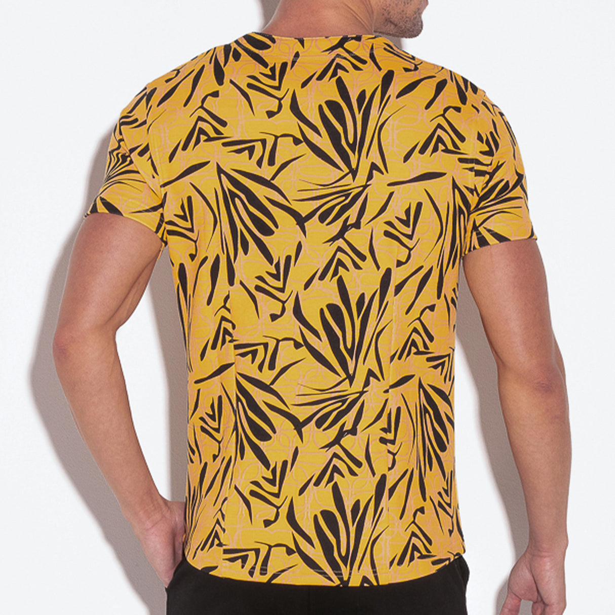 Code 22 Slim Fit Baseball T Shirt Mandarin