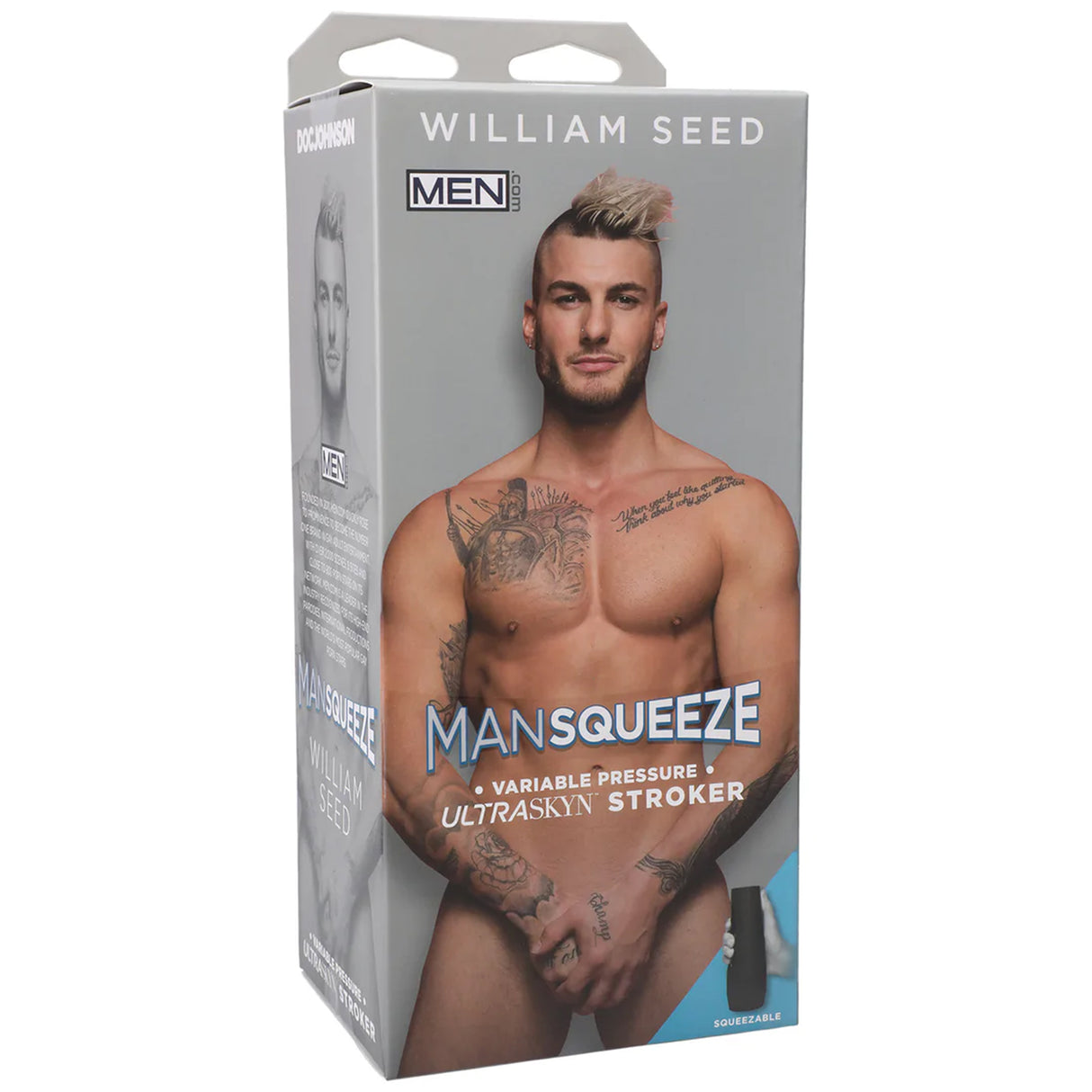 Doc Johnson Man Squeeze William Seed Ultraskyn Masturbator