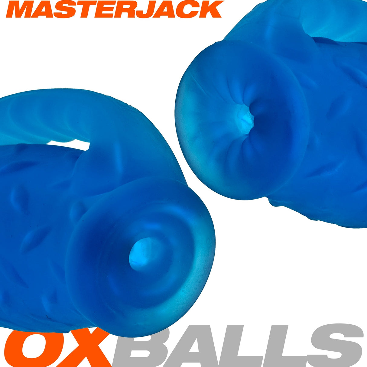 Oxballs Masterjack Masturbator Blue Ice