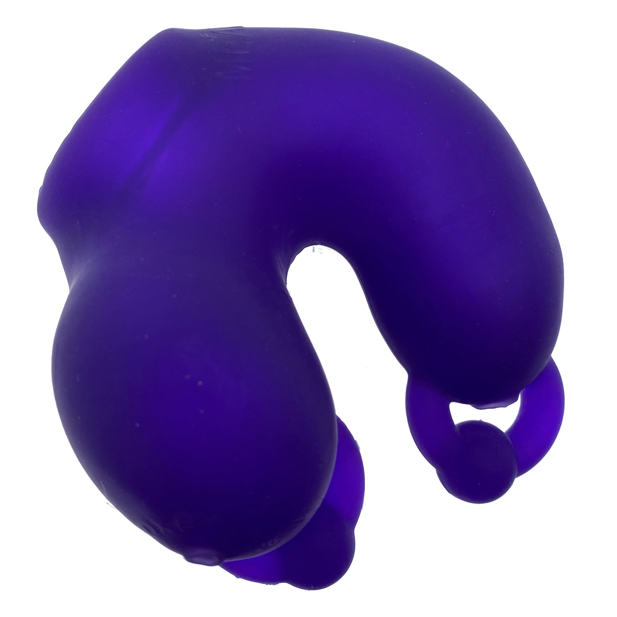 Oxballs MEATLOCKER Chastity Device Eggplant Ice