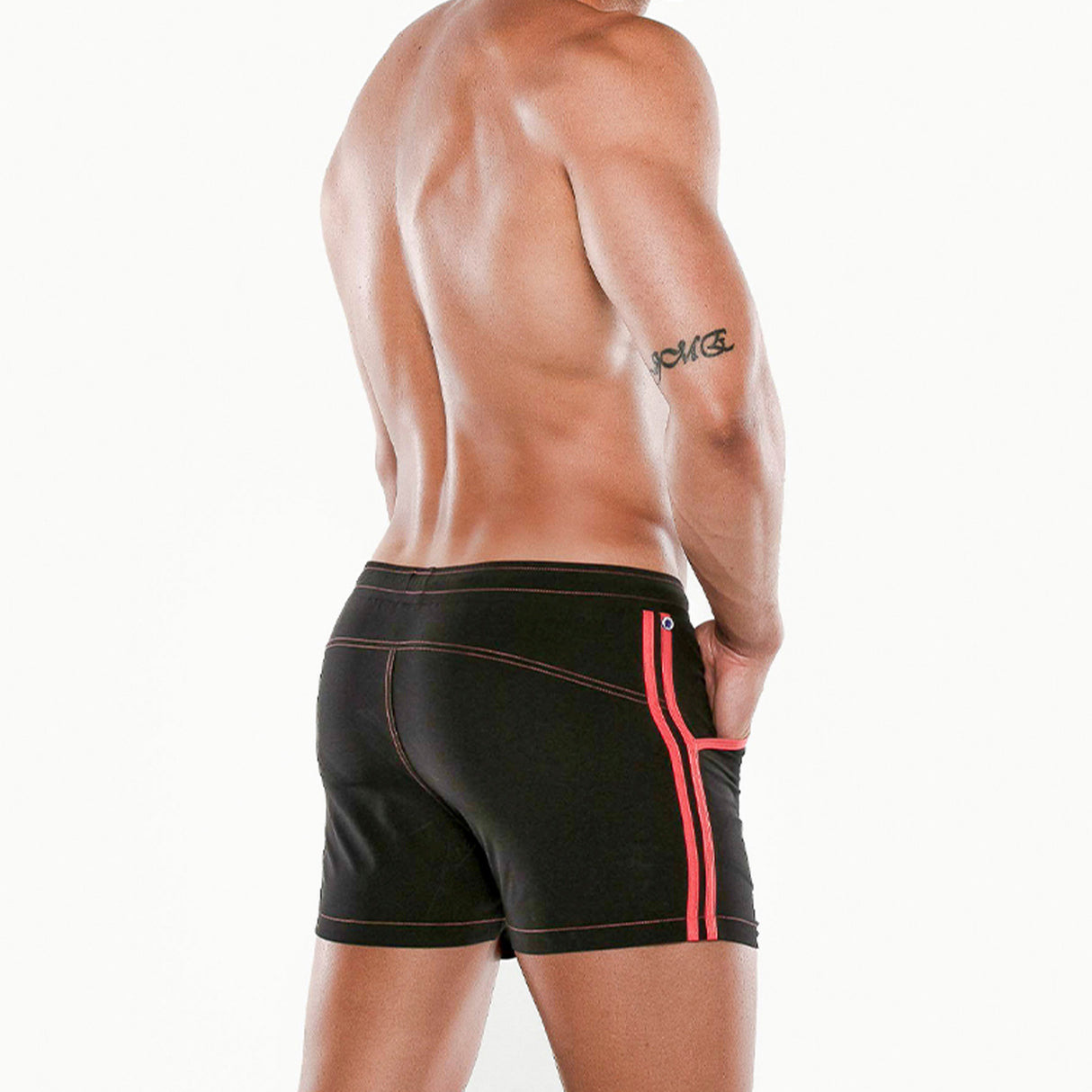 Code 22 Medley Swim Short Black