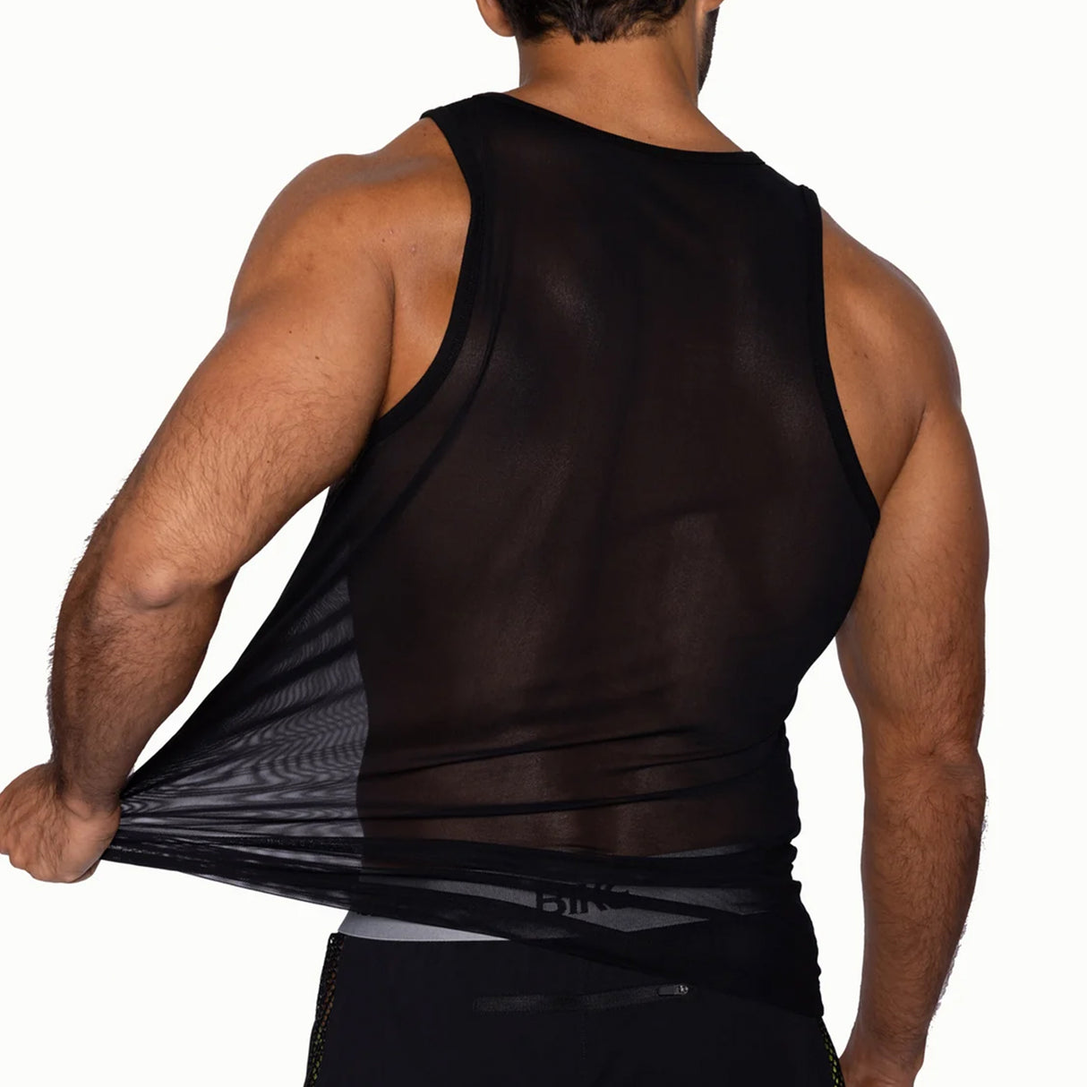 BIKE Mesh Tank Top Black