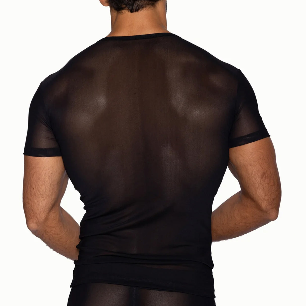 BIKE Mesh T Shirt Black