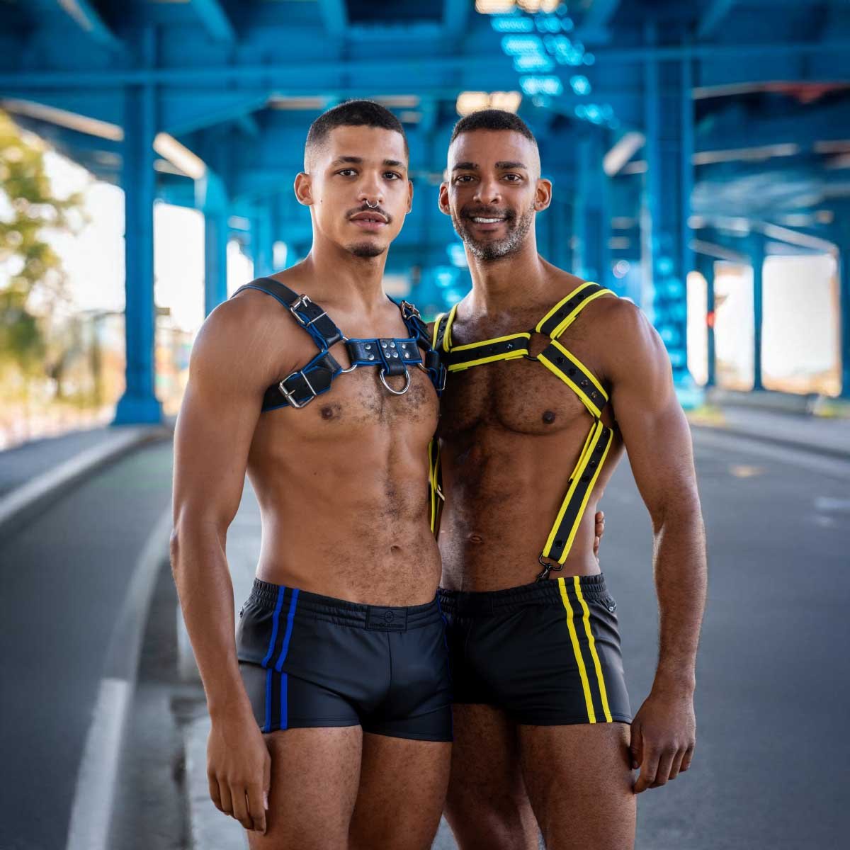Mr S Leather FuckGear Sport Short Blue
