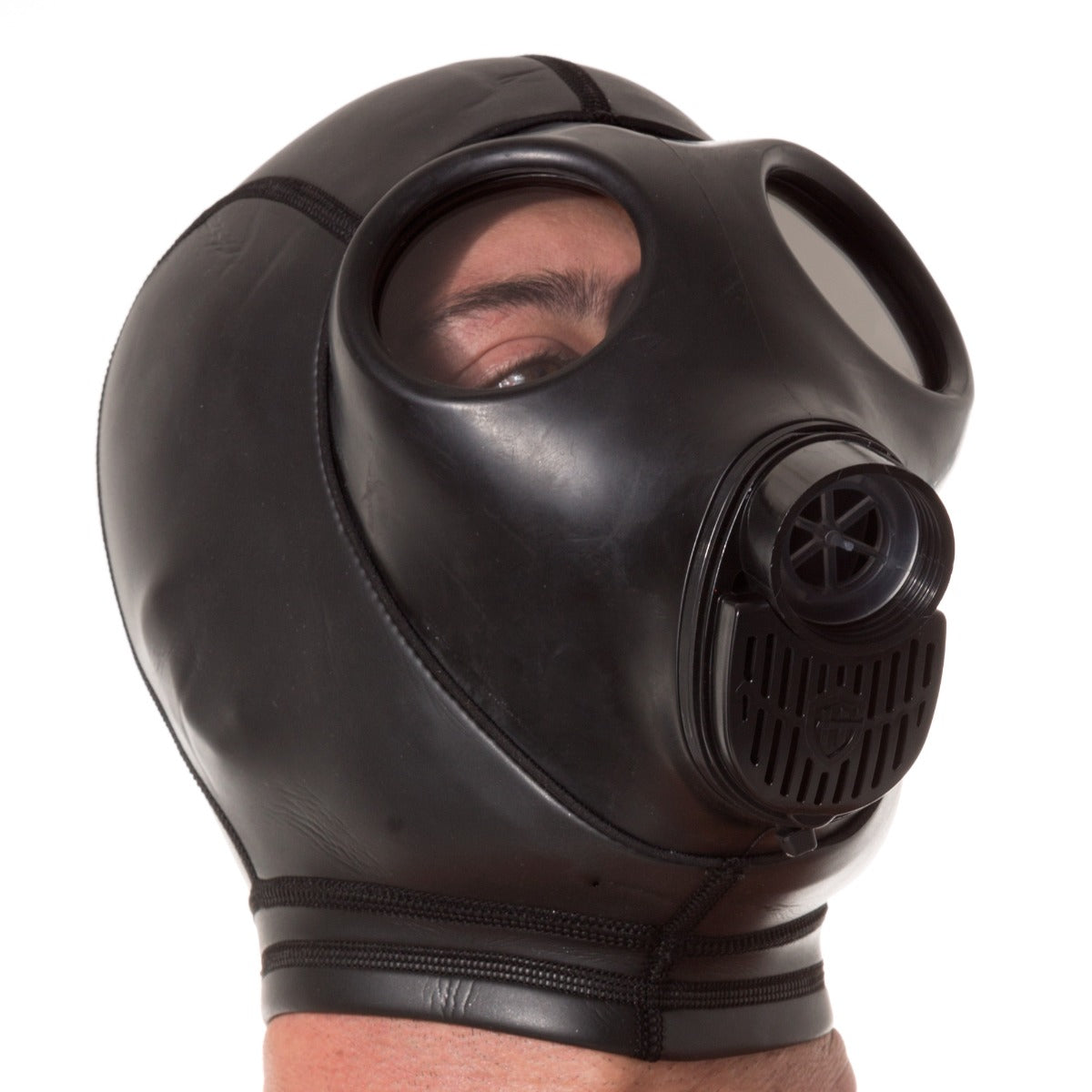 665 Inc Neoprene Gas Mask Hood Black