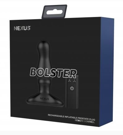 Nexus Bolster Remote Control Prostate Plug with Inflatable Tip