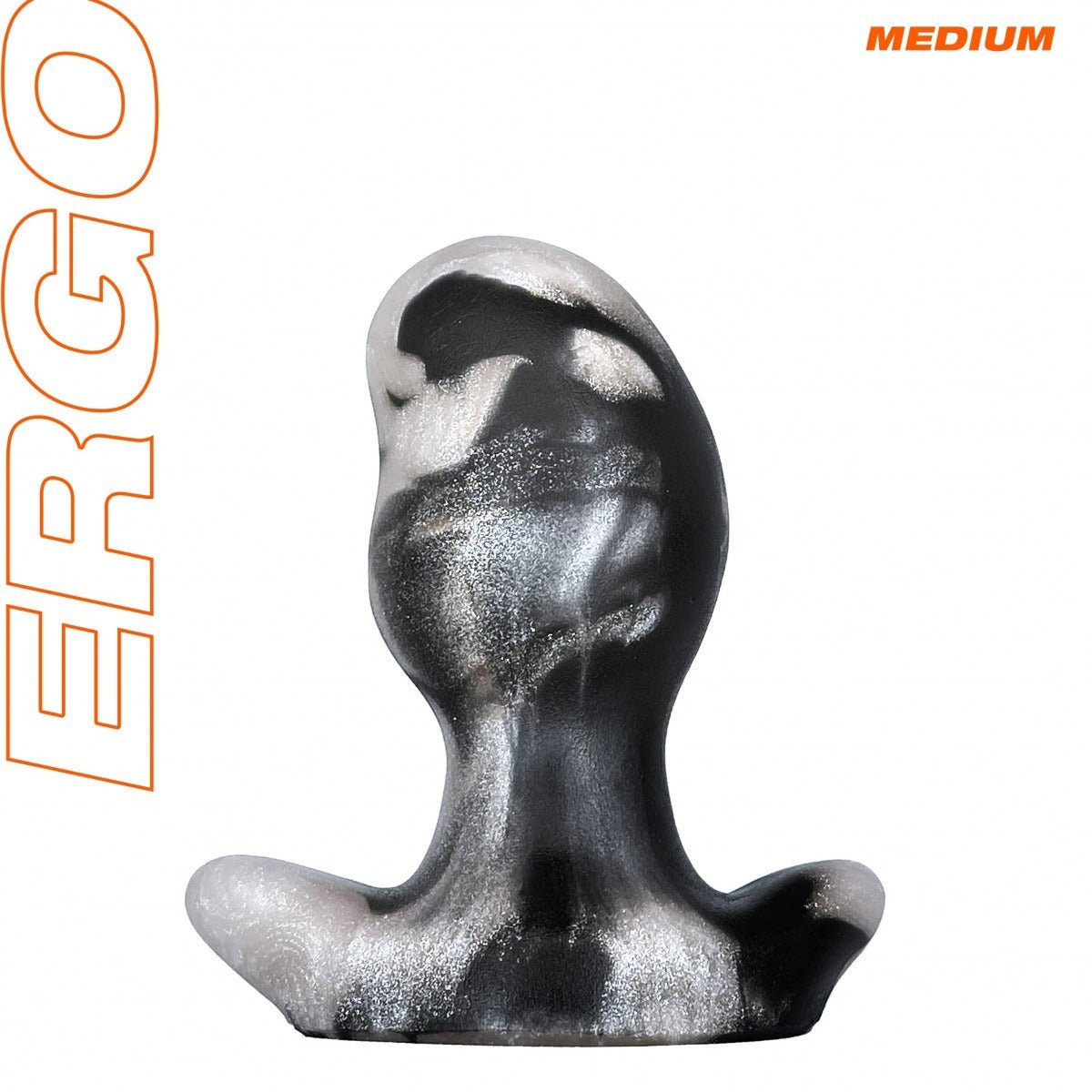 Oxballs Ergo Medium Butt Plug Platinum Swirl