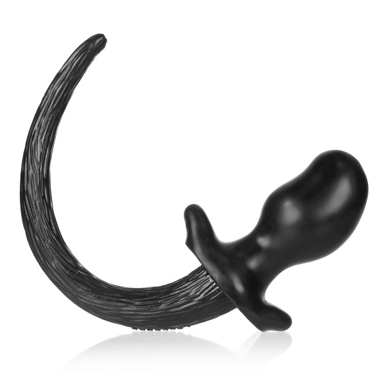 Oxballs Puppy Tail Buttplug Mastiff Black - FETCH