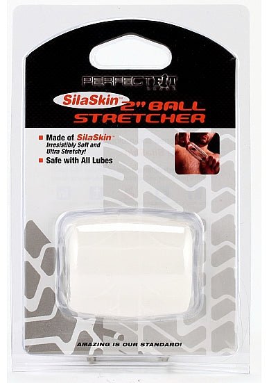 Perfect Fit Silaskin Ball Stretcher 2 Inch Transparent