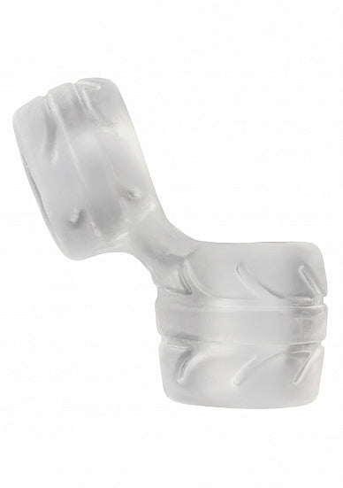 Perfect Fit Silaskin Cock & Ball Ring Clear